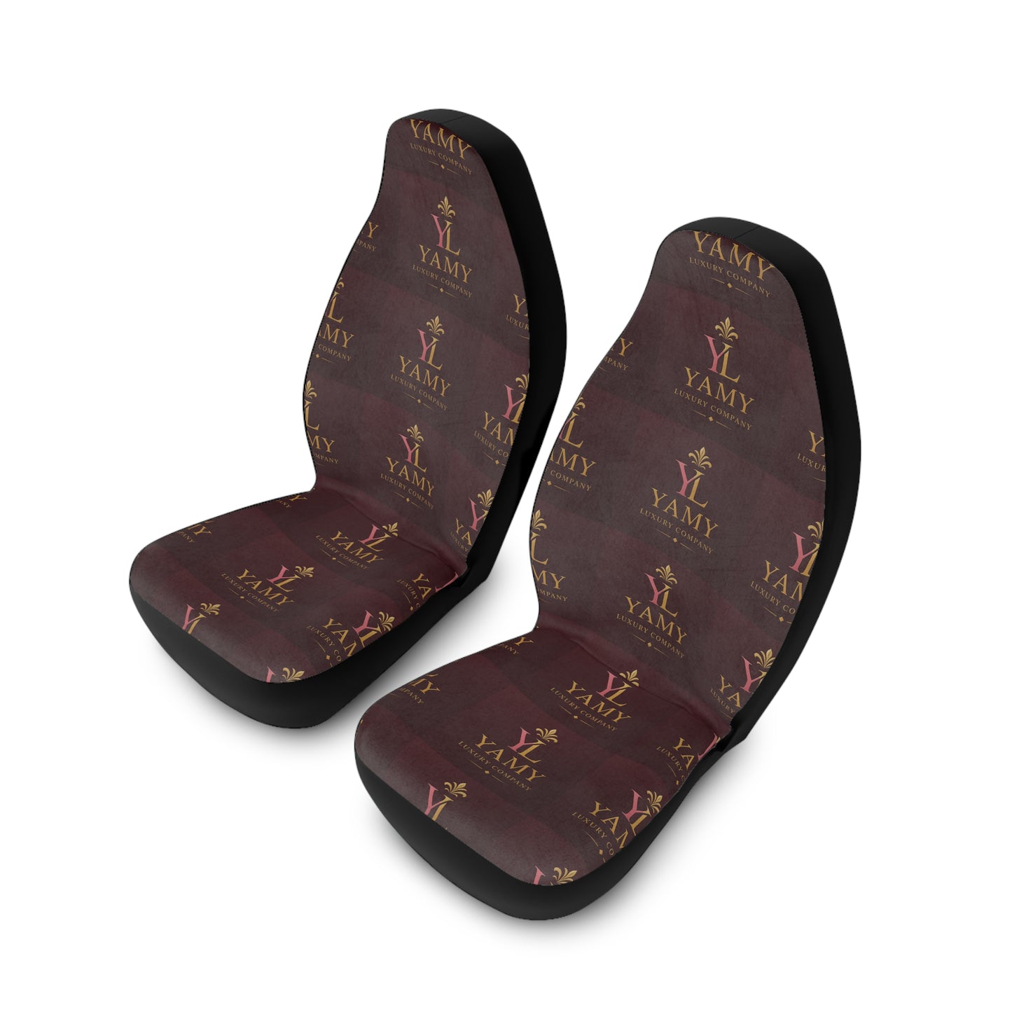 Luxury Polyester Car Seat Covers - Stylish YAMY Design for Elegant Interiors