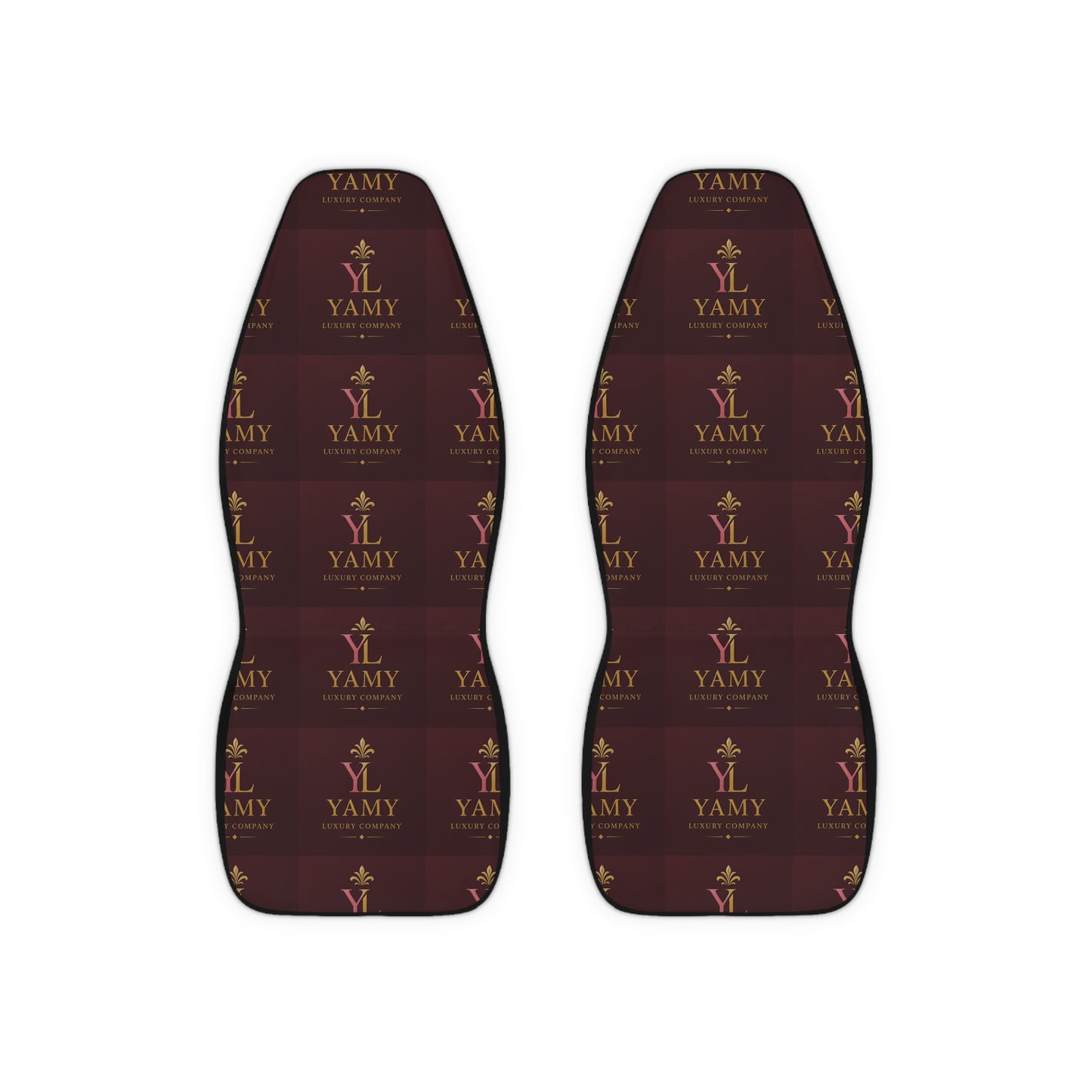 Luxury Polyester Car Seat Covers - Stylish YAMY Design for Elegant Interiors