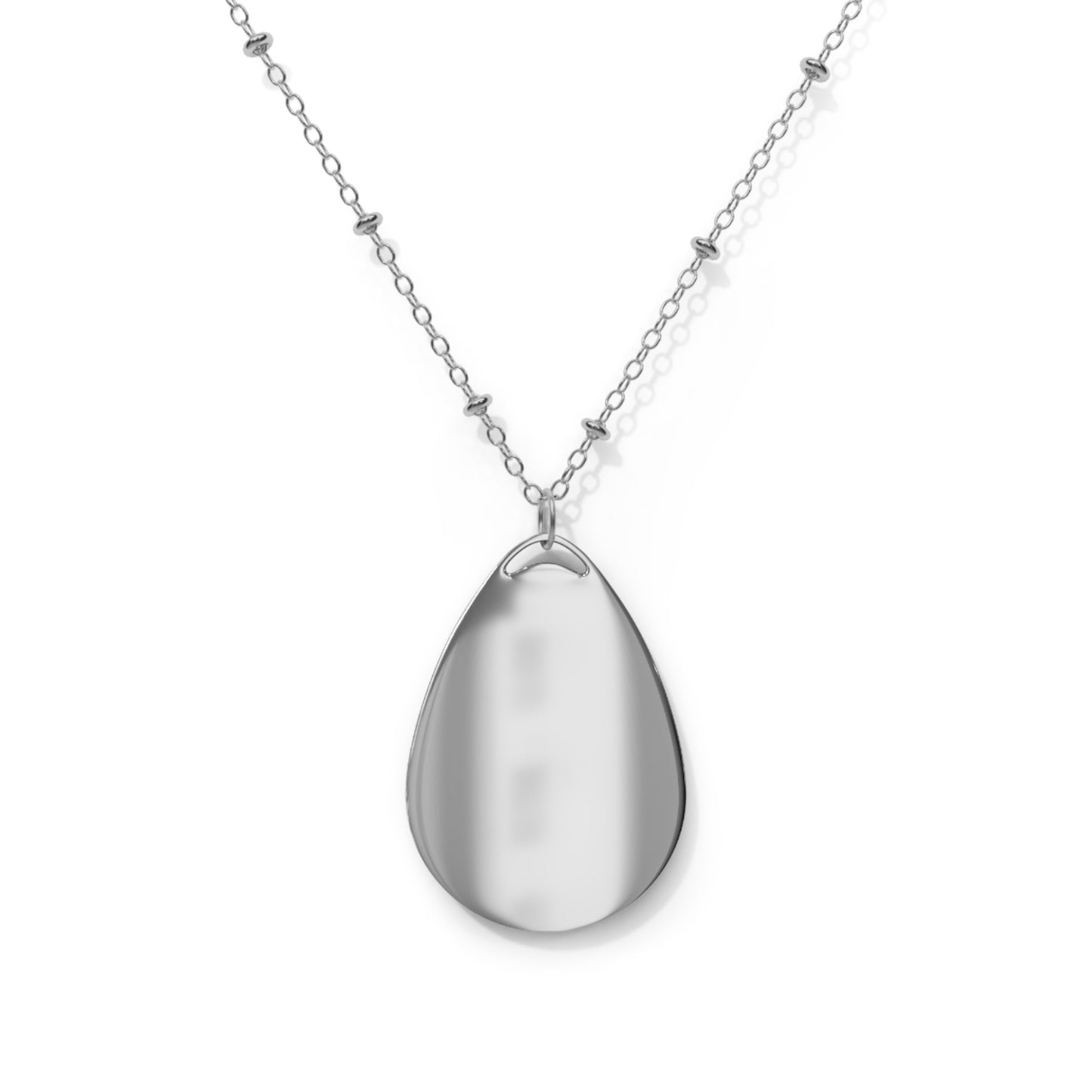 Personalized Oval Necklace - YAMY Luxury