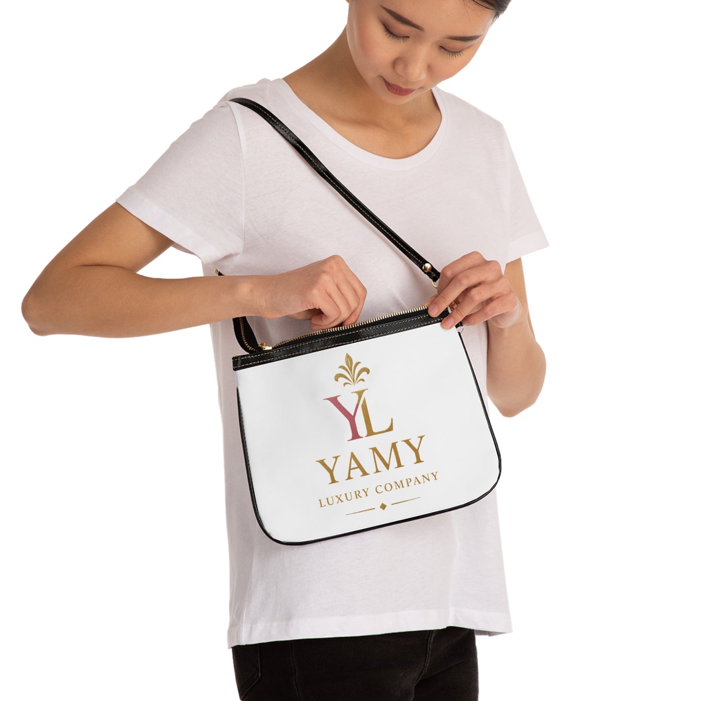 Elegant Small Shoulder Bag - YAMY Luxury Company Design
