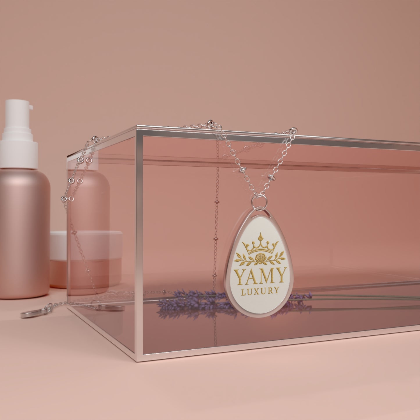 Personalized Oval Necklace - YAMY Luxury