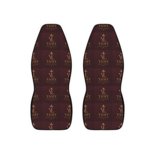 Luxury Polyester Car Seat Covers - Stylish YAMY Design for Elegant Interiors