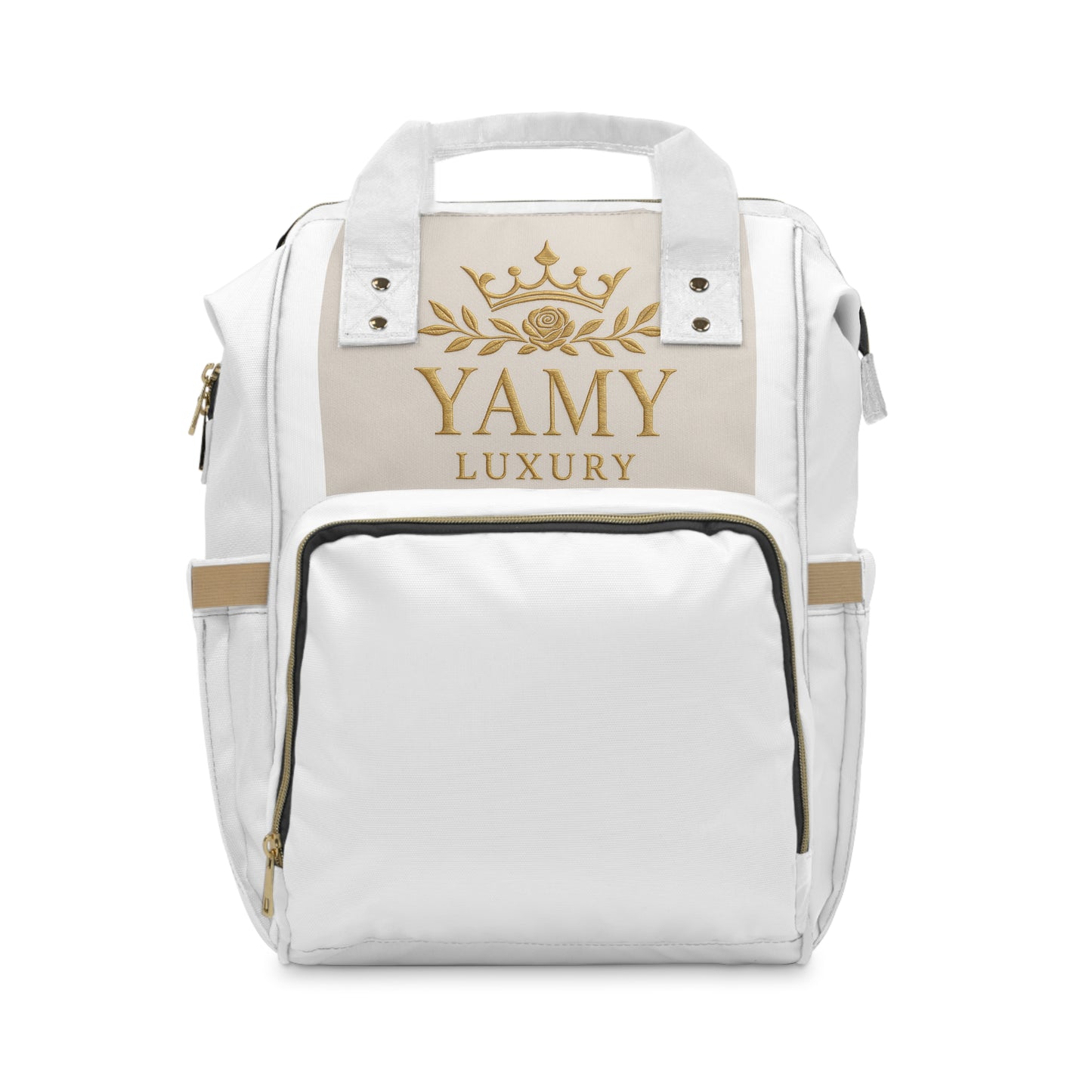 YAMY Luxury Multifunctional Diaper Backpack - Stylish Baby Gear for Parents
