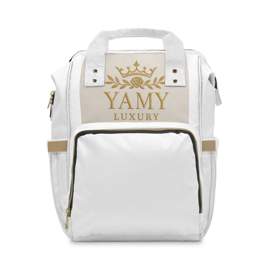 YAMY Luxury Multifunctional Diaper Backpack - Stylish Baby Gear for Parents