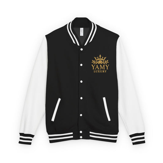 Luxury Unisex Heavyweight Letterman Jacket with YAMY Design